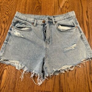 Blank NYC Light Blue Vintage High Rise Jean Shorts